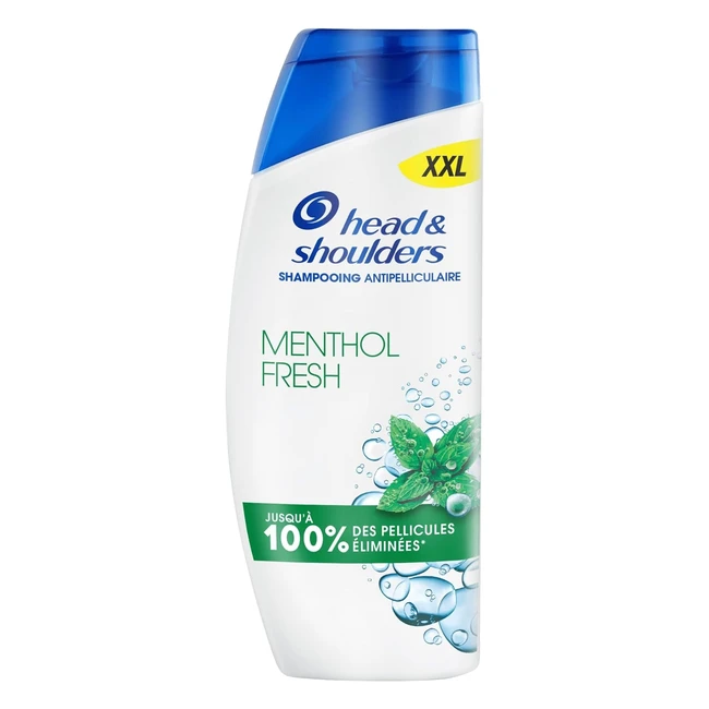 Shampoing antipelliculaire Head  Shoulders Menthol Fresh 625ml - limine 100 