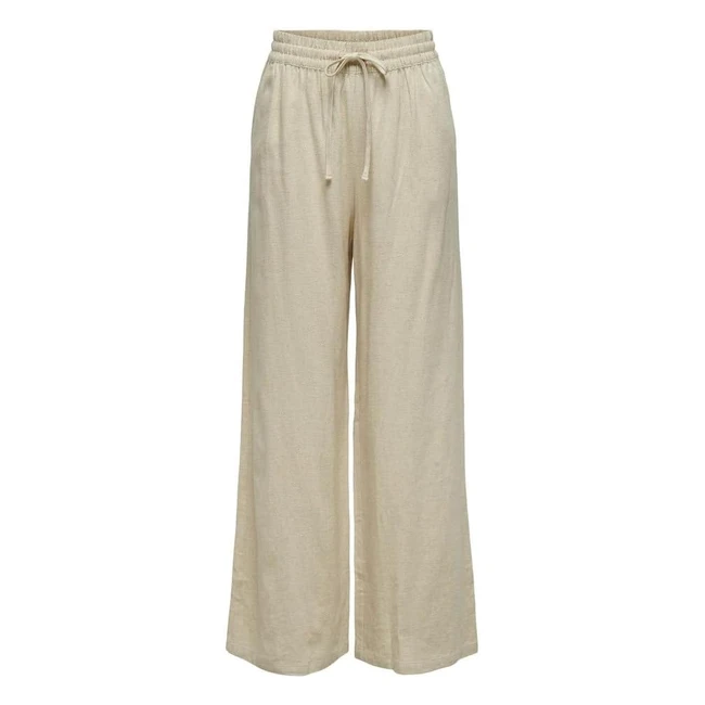 Pantalon large en lin JDY Say - Rf M32L - Livraison gratuite
