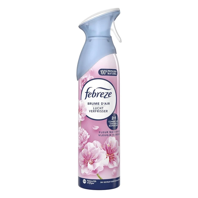 Febreze Spray Dsodorisant Fleur Naissante 8 x 185ml - liminateur dOdeur Nat