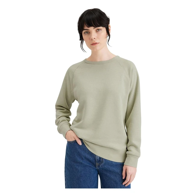 Sweatshirt Dockers Col Rond Femme - Réf.12345 - Confortable et Chic
