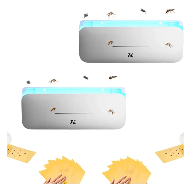 Lámpara Anti Mosquitos Eléctrica 220V 10W Luz UV 365nm Libre de Químicos