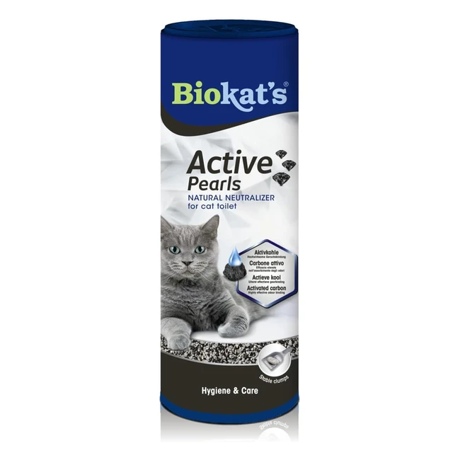 Biokats Active Pearls  Litter Additive 1x700 ml - Verbessert Geruchsrckhalt un