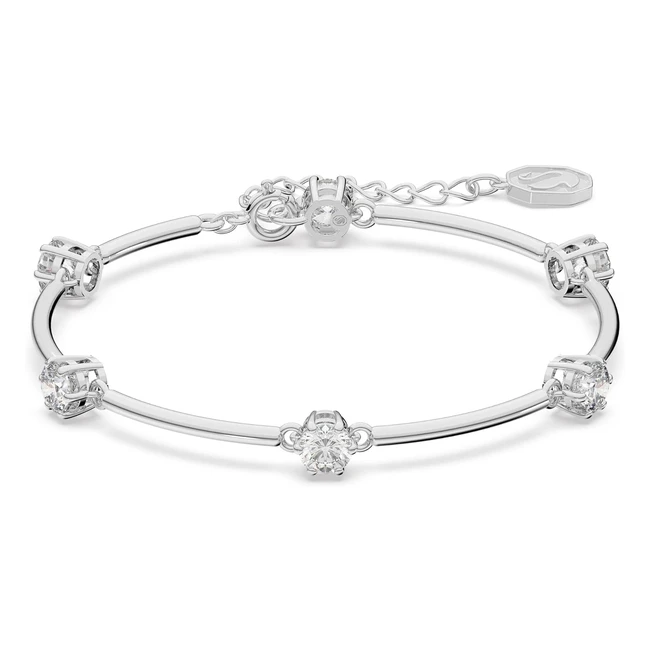 Pulsera Swarovski Constella Cristal Blanco Ref 1234 Envo Gratis