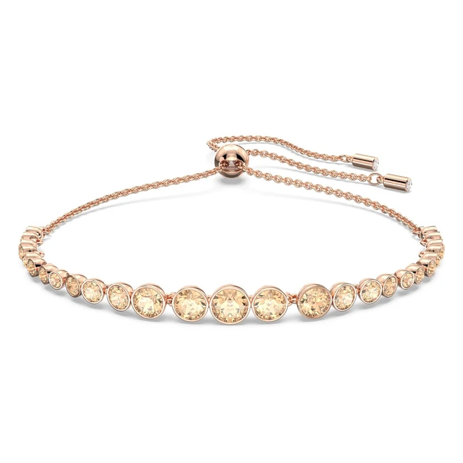 Bracciale Swarovski Emily con Cristalli - Oro Rosa