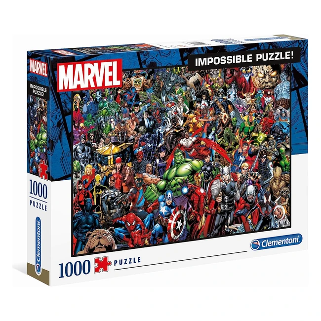 Puzzle Marvel 1000 Piezas  Alta Calidad  Superhroes  Italia