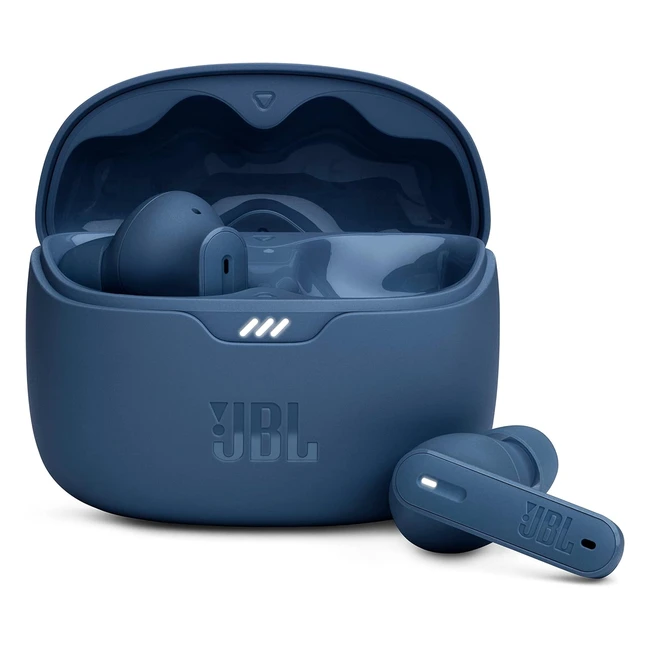 JBL Tune Beam True Wireless In-Ear Kopfhrer Blau - Bis zu 48 Stunden Musikwied