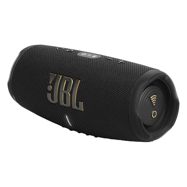 JBL Charge 5 WiFi Kabelloser Lautsprecher mit Bluetooth und WiFi Schwarz