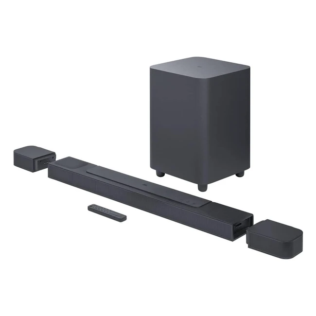JBL Bar 800 - 512-Kanal Soundbar mit Dolby Atmos Surround Sound - Schwarz