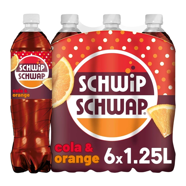 Schwip Schwap - Koffeinhaltiges Cola-Orange Erfrischungsgetrnk - 100 recycelt