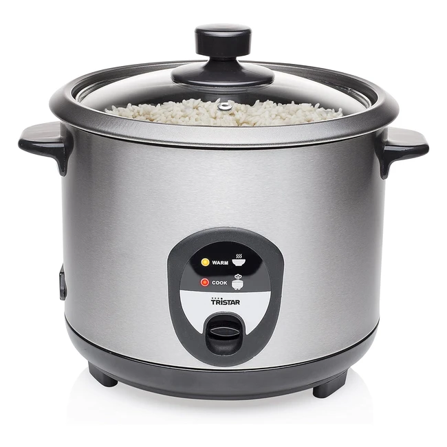 Olla Arrocera Tristar RK6127 - Capacidad 1.5 L - Función Mantener Calor - 500W