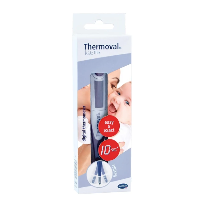 Termometro Digitale Thermoval Kids Flex - Alta Precisione - Misurazione Rapida -