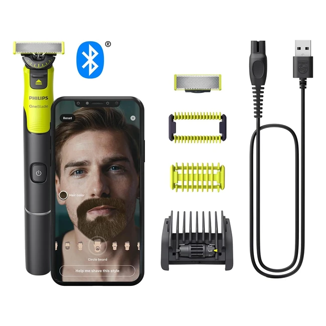 Philips OneBlade 360 - Tondeuse barbe lectrique pour le corps avec technologie