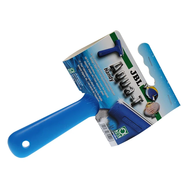 JBL Aquat Glasreiniger mit Edelstahlklinge - Effektive Reinigung - Langer Griff 