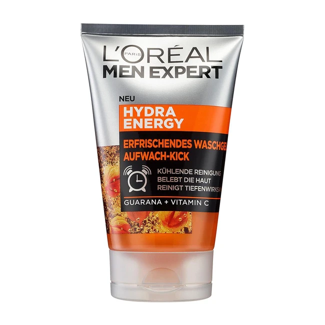 LOral Men Expert Hydra Energy Waschgel mit Vitamin C tiefenreinigend 1 x 100 