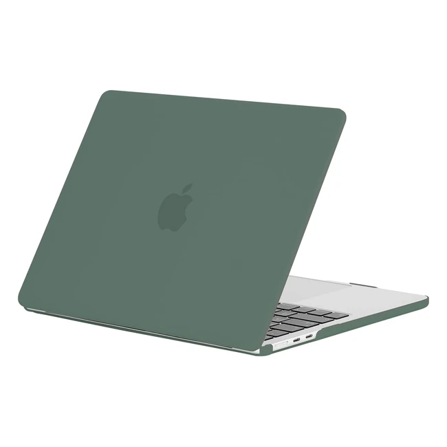 Funda Macbook Air 15 Pulgadas M2 A2941 M3 A3114 2023 2024 Verde Noche