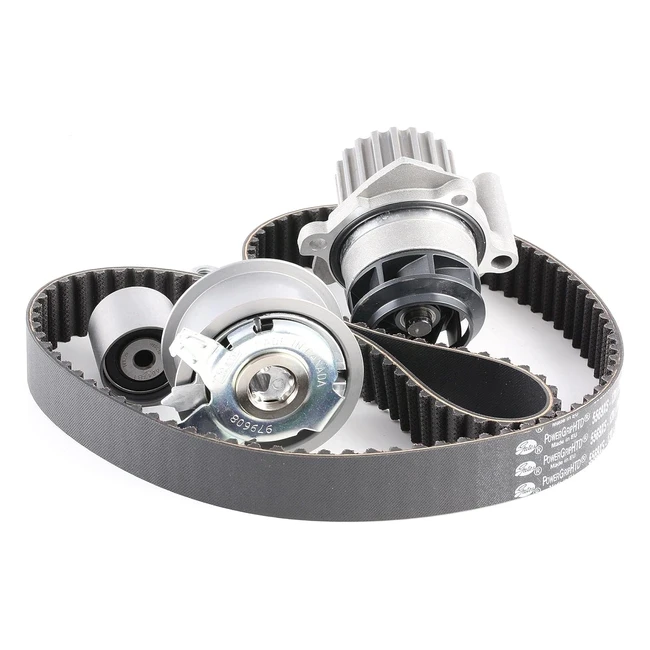 Kit cinghie Gates PowerGrip con pompa dellacqua KP55569XS2 - Alta qualit OE