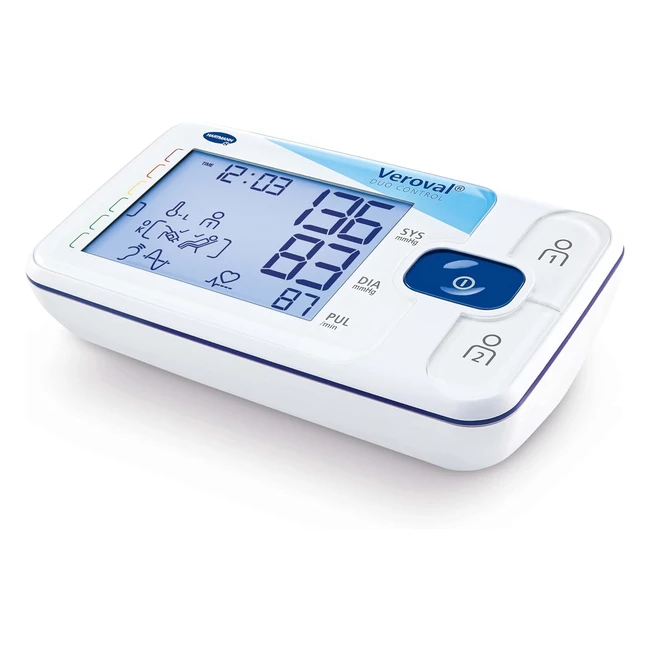Misuratore Pressione Braccio Veroval Duo Control - Rileva Aritmie - Large 1 Scatola