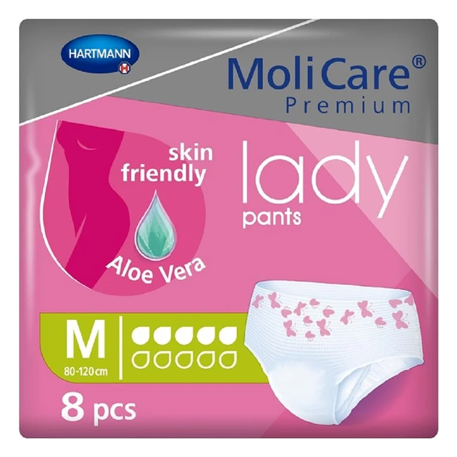 Molicare Premium Lady Pants Mutandine Assorbenti - Taglia M 8 Pezzi