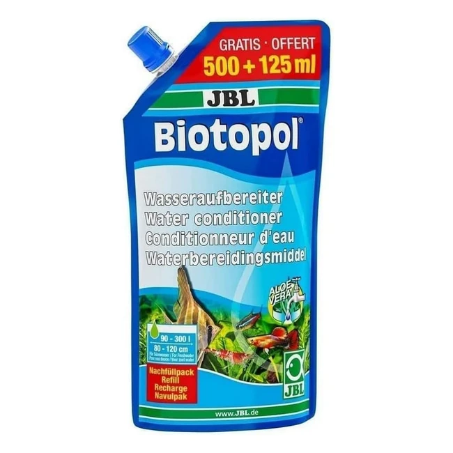 JBL Biotopol Frischwasser Conditioner Nachfllung 500ml - Umweltfreundlich sch