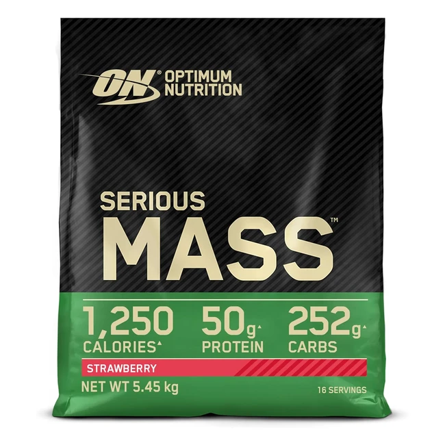 Serious Mass Proteine in Polvere Ad Alto Contenuto Calorico - Optimum Nutrition 