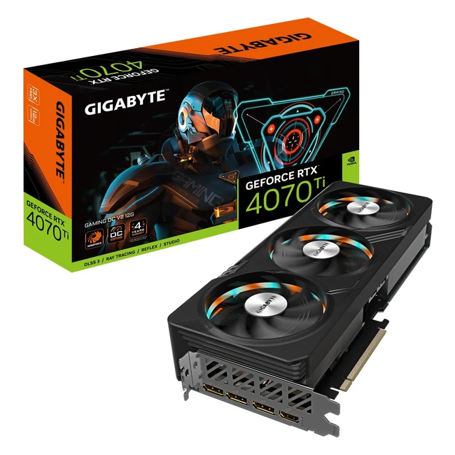 Gigabyte GeForce RTX 4070 Ti Gaming OC 12GB Grafikkarte DDRX6 21Gbps 192bit PCIe