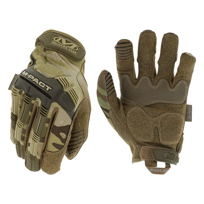 Guantes Multicam Mechanix Wear MPACT Pequeo TPR - Proteccin Impactos