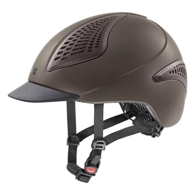 Casco Equitazione Uvex Exxential II Unisex - Leggero e Resistente - Ref 12345