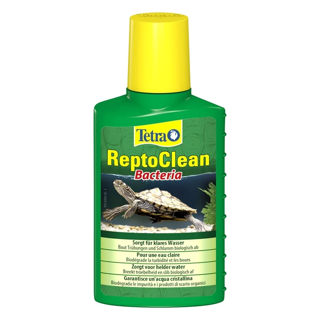 Conditionneur deau Tetra Reptoclean 100ml - Eau propre et saine - Spores bact