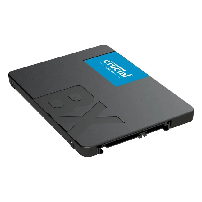Crucial BX500 SSD 4To SATA 25 Interne - Jusqu 540Mos - PC 3D NAND - CT4000B