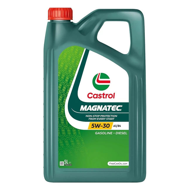 Castrol Magnatec 5W30 A3B4 Motorl 5L - Sofortiger Schutz - MB Freigabe - VW 50