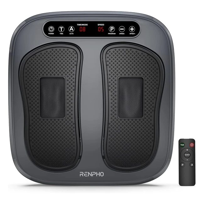 Renpho Masajeador de Pies Shiatsu con Acupresin - 2 Programas y 3 Modos Autom
