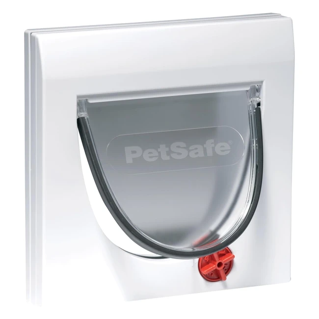 PetSafe Staywell 4 Way Locking Classic Cat Flap - Easy Install Durable Pet Door 