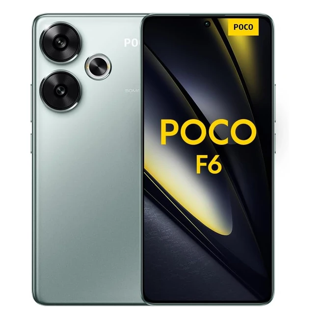Poco F6 Smartphone 12512GB ohne Vertrag 120Hz 667 Flow AMOLED 50MP OIS DualSIM 