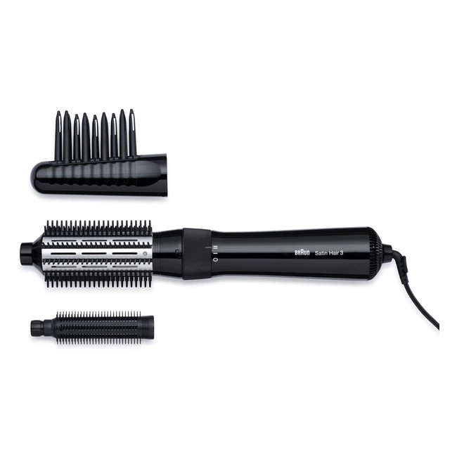 Brosse Soufflante Braun Satin Hair 3 - 400W Scher Coiffer Boucler - 3 Accessoires