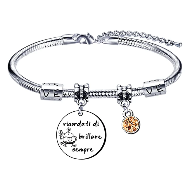 Bracciale Natale Amici Compleanno - Nvkfml #10004