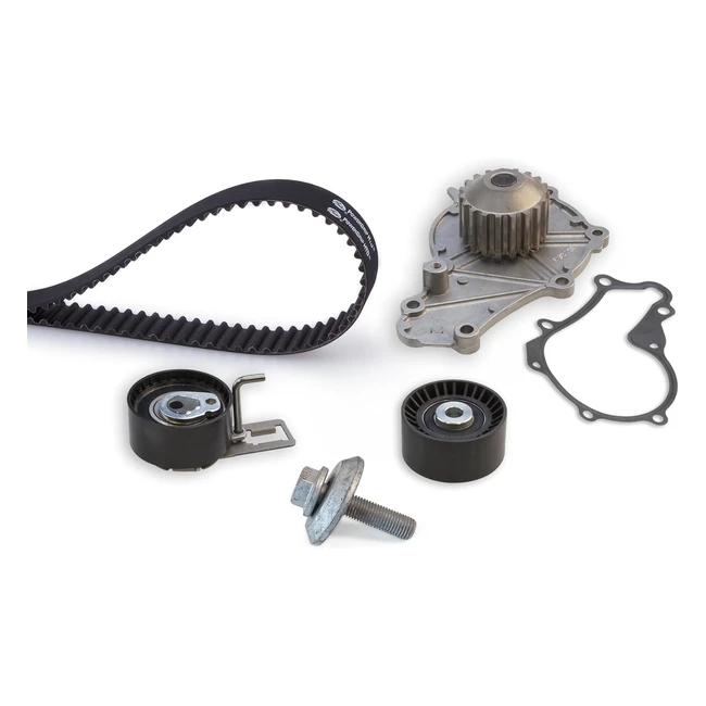 Kit cinghia distribuzione Gates KP15656XS per pompa acqua - Qualit OE
