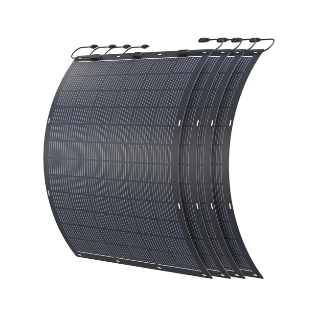 Zendure Balkonkraftwerk Flexibles Solarpanel 4 x 210 W 840 W 41 V5 A Monokristal