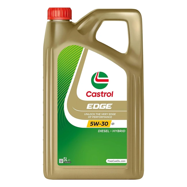 Castrol Edge 5W30 C1 Motoröl 5L - Stärker unter Druck, weniger Reibung