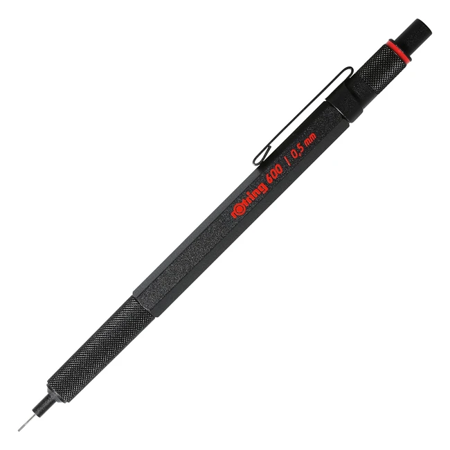 Portaminas Rotring 600 HB 05mm Negro - Diseo Original