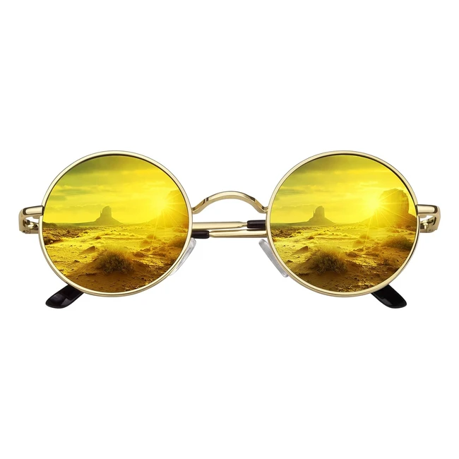 Gafas de Sol Polarizadas Estilo Vintage Retro Lennon - CGID E01
