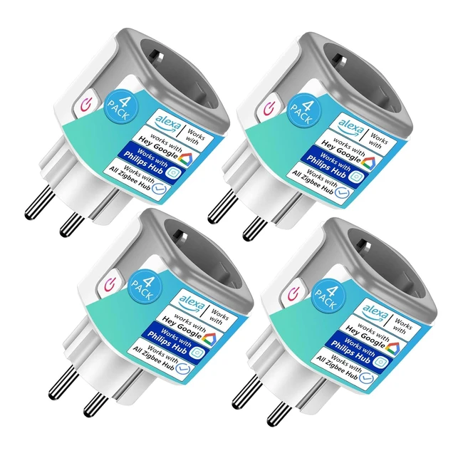 Enchufe WiFi Smart 16A Surfou Zigbee - Control por Voz - Philips Hue - Alexa - G