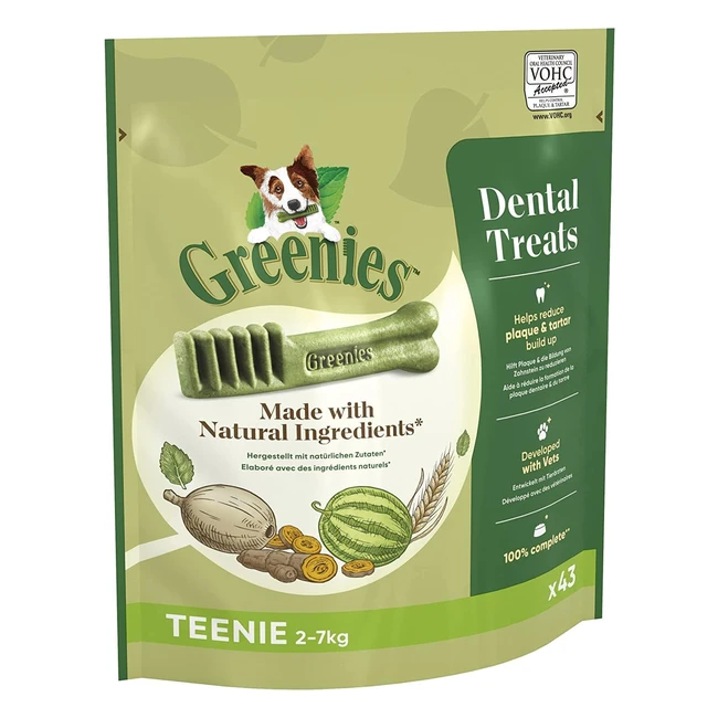Greenies Dental Treats Original Teenie - Zahnpflege Snacks fr Hunde - Ref1234