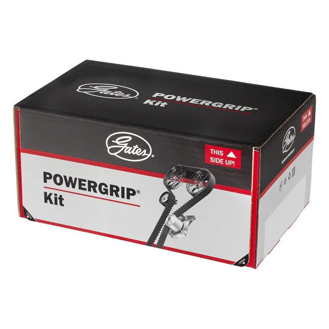 Kit cinghia Gates PowerGrip + Pompa acqua KP25578XS2 - Qualità OE