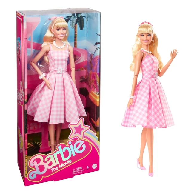 Barbie Movie Margot Robbie Mueca Signature Coleccionable HPJ96