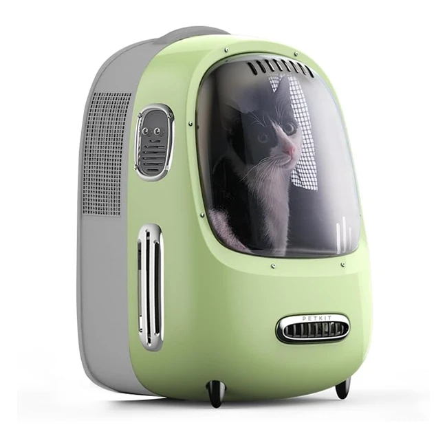 PETKIT Ruckscke fr Hunde Katzen mit eingebautem Ventilator und LED-Licht f