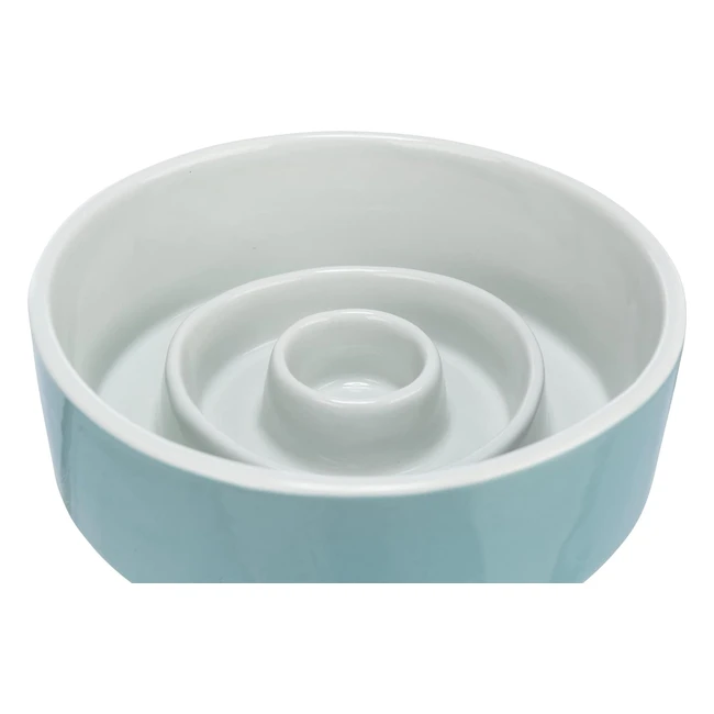 Ciotola Antiimbracatura Trixie 24520 in Ceramica 045L - 14cm Grigioblu