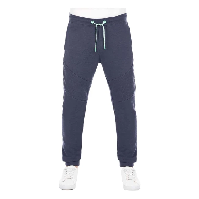 Pantaloni da jogging uomo Riverso Rivvvito - Cotone - Nero/Grigio/Verde/Blu/Rosso - S/M - Ref.12345