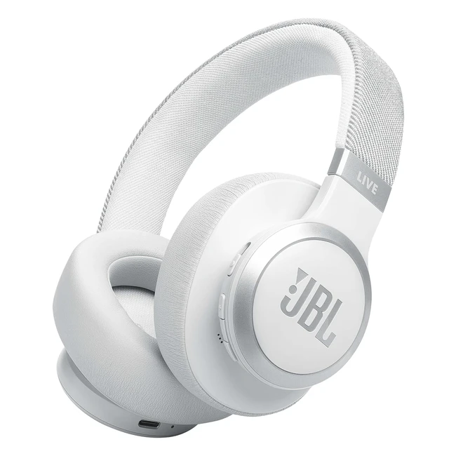 JBL Live 770 NC Over-Ear Bluetooth Kopfhrer mit adaptivem Noise Cancelling - W