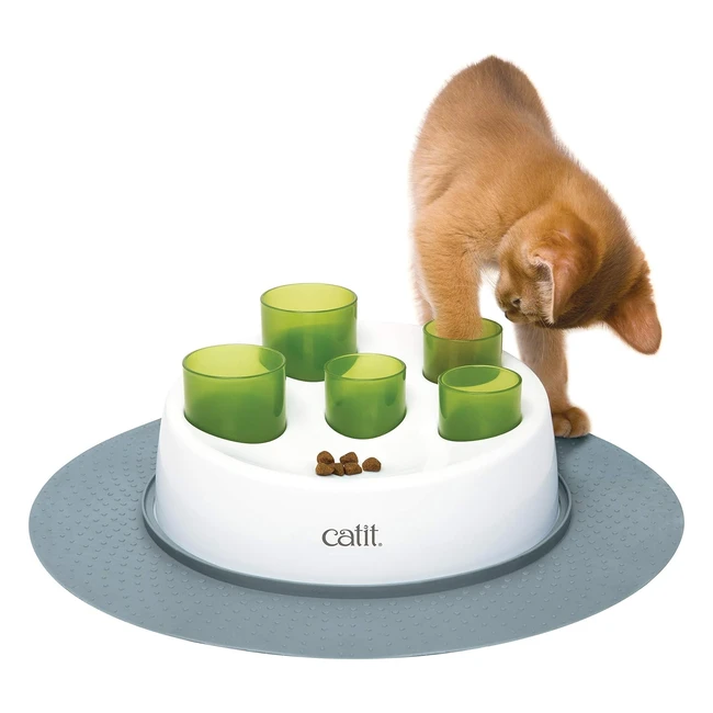 Catit Digger Aktive Futter Schssel Wei Grn - Referenznummer 20 - Stabile B
