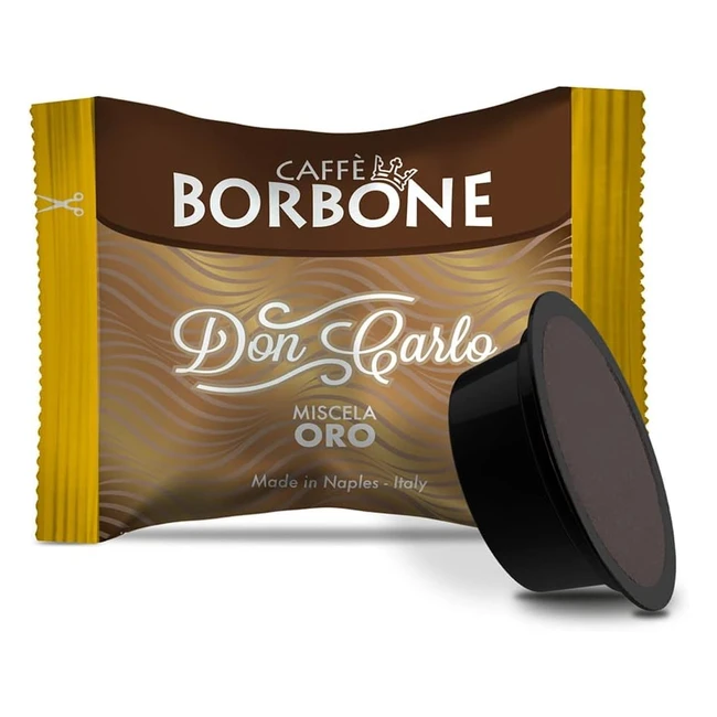 Caff Borbone Don Carlo Miscela Oro 100 capsule - Compatibili Lavazza - Gusto I